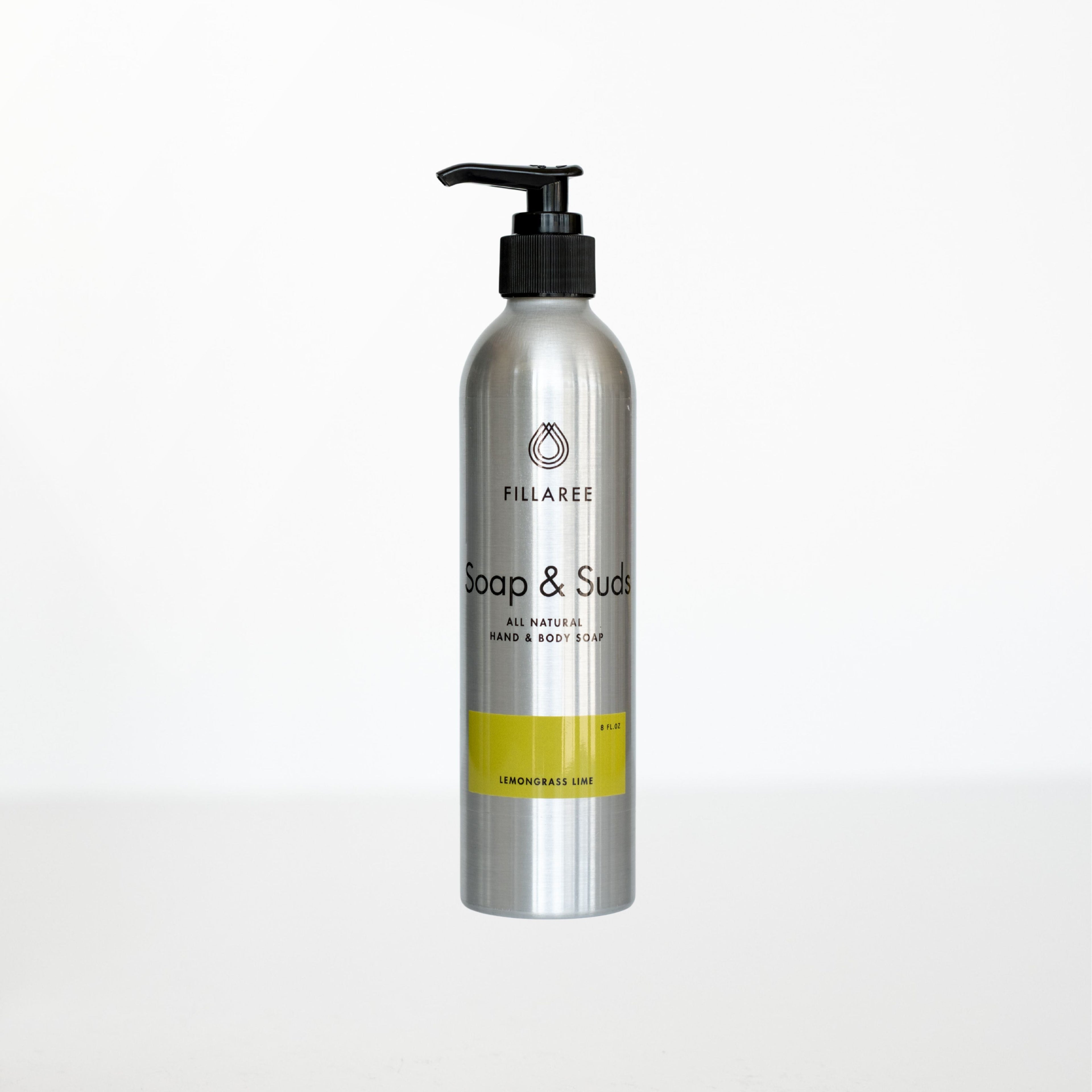 Fillaree Soap & Suds - Metal Bottle