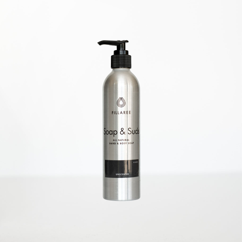 Fillaree Soap & Suds - Metal Bottle