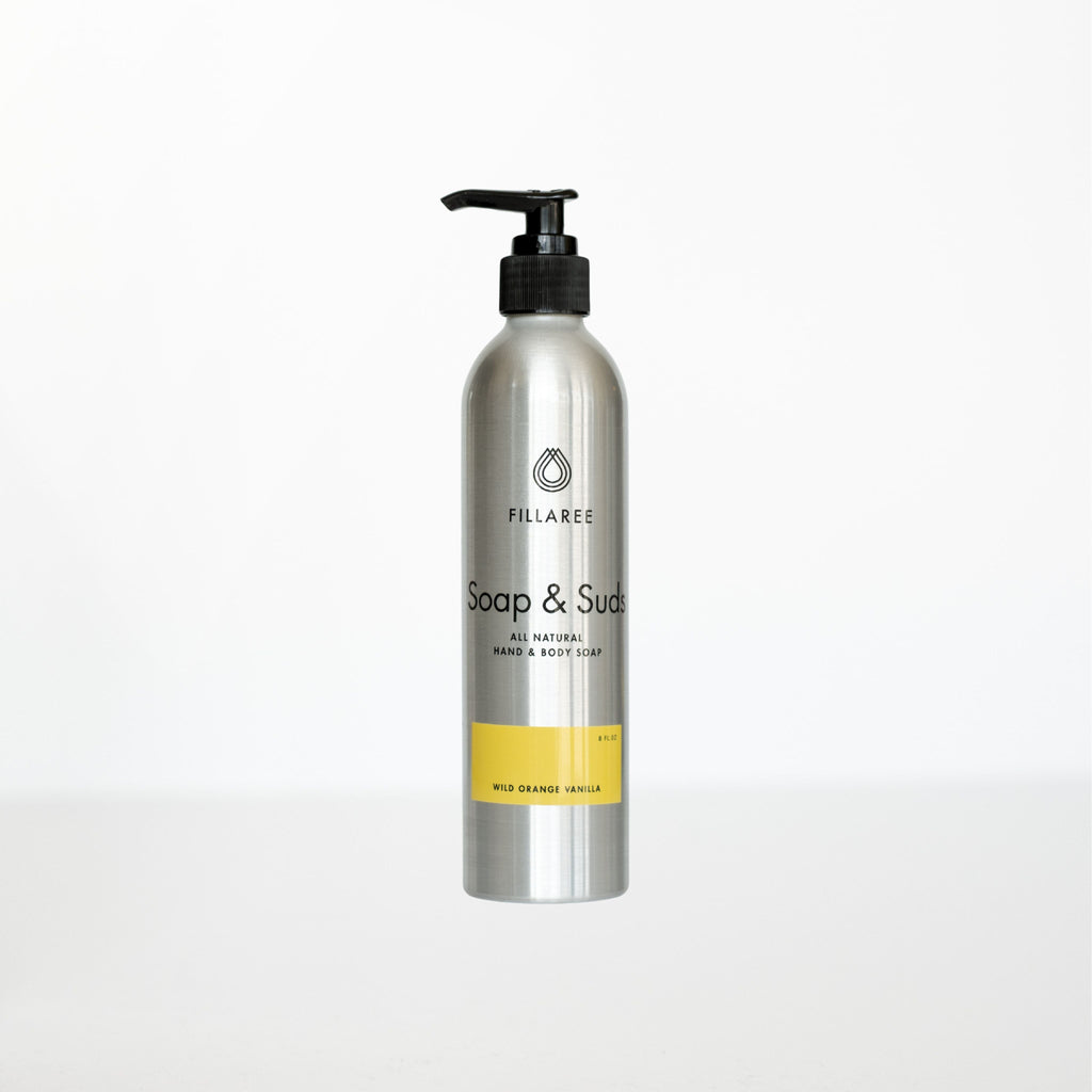 Fillaree Soap & Suds - Metal Bottle
