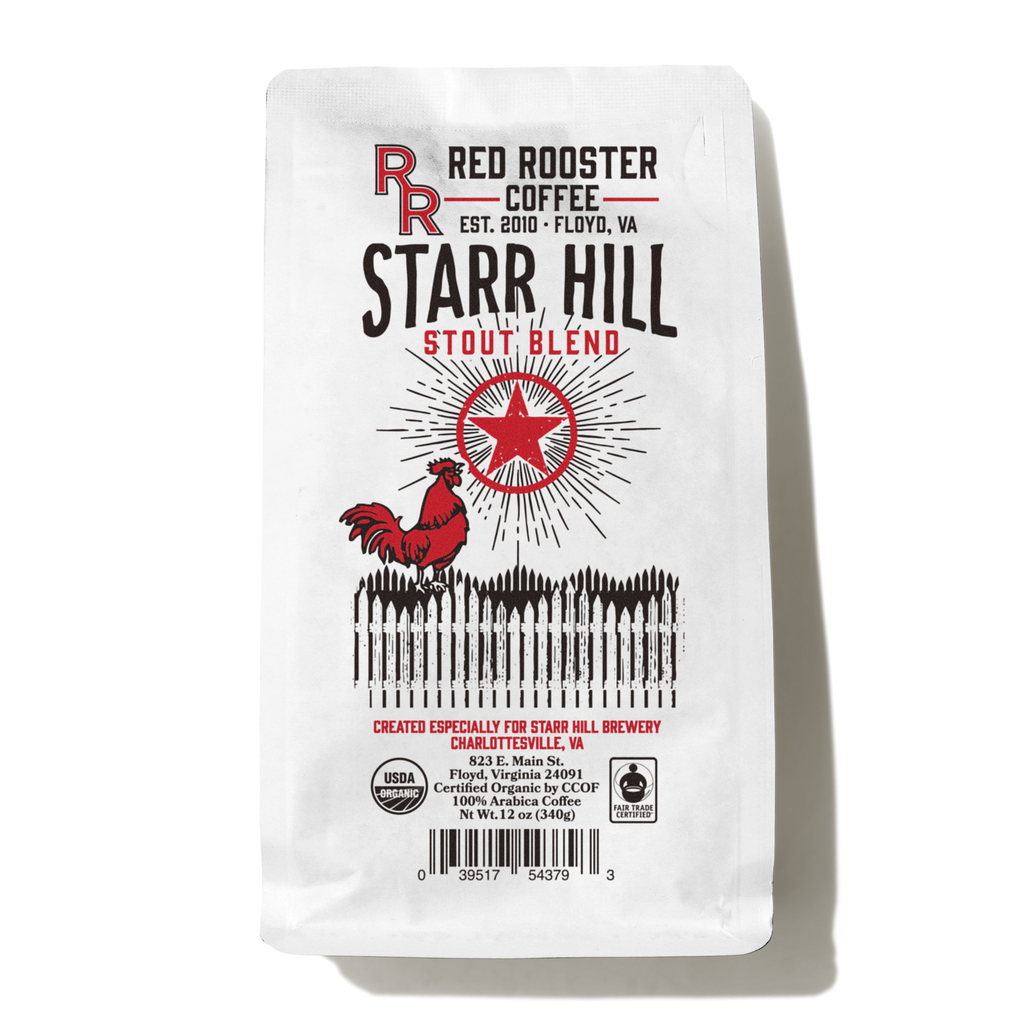Red Rooster Organic Starr Hill Stout Blend Coffee