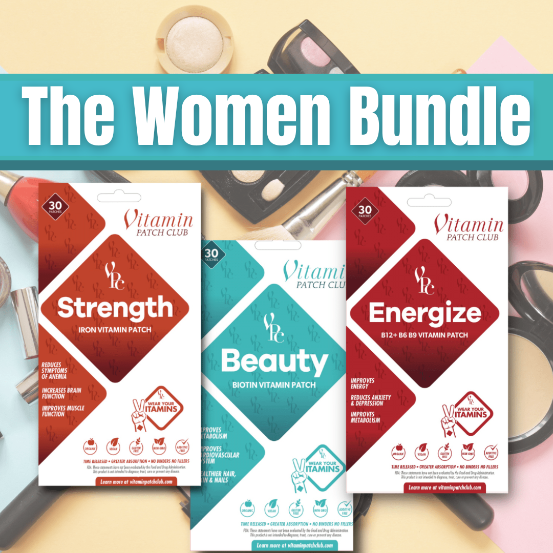 The Women Bundle: Strength, Energy, & Beauty-Vitamin Patch Club