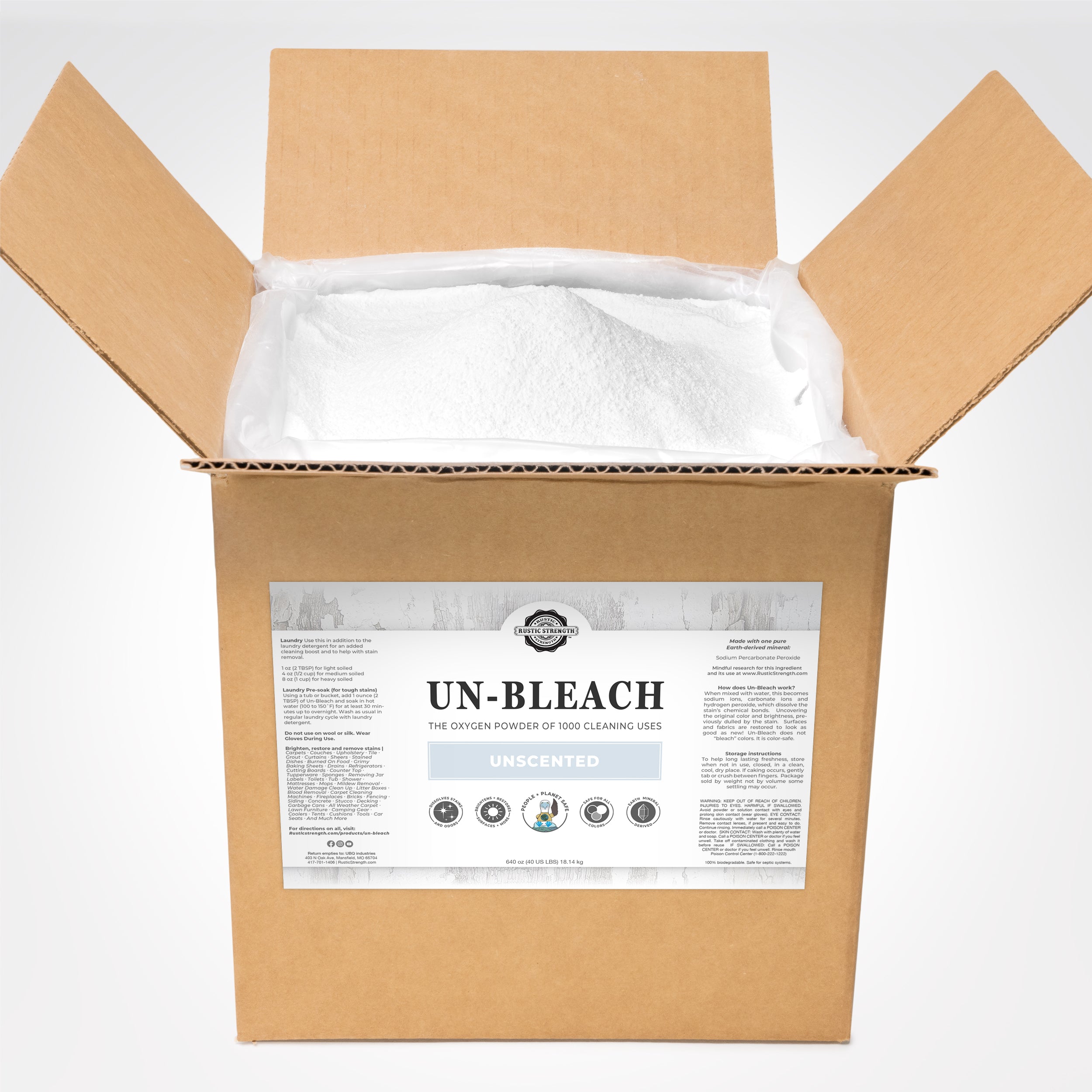Un-Bleach Stain Remover & Bleach Free Brightener