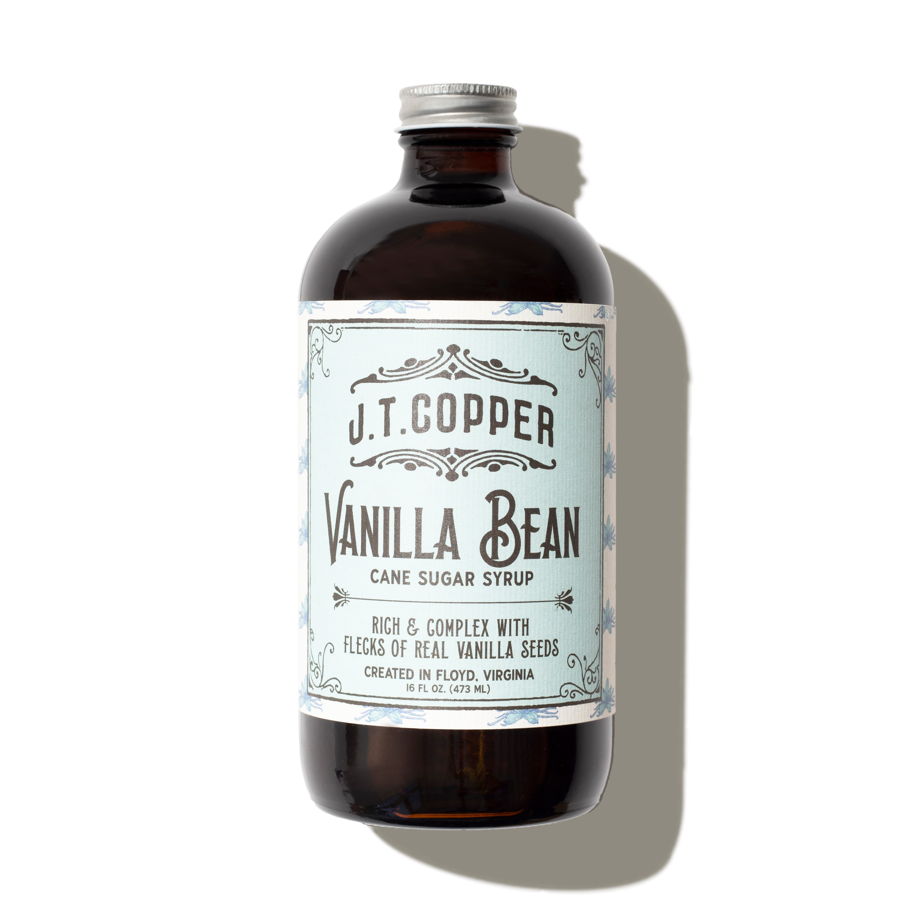 J.T. Copper Vanilla Bean Syrup