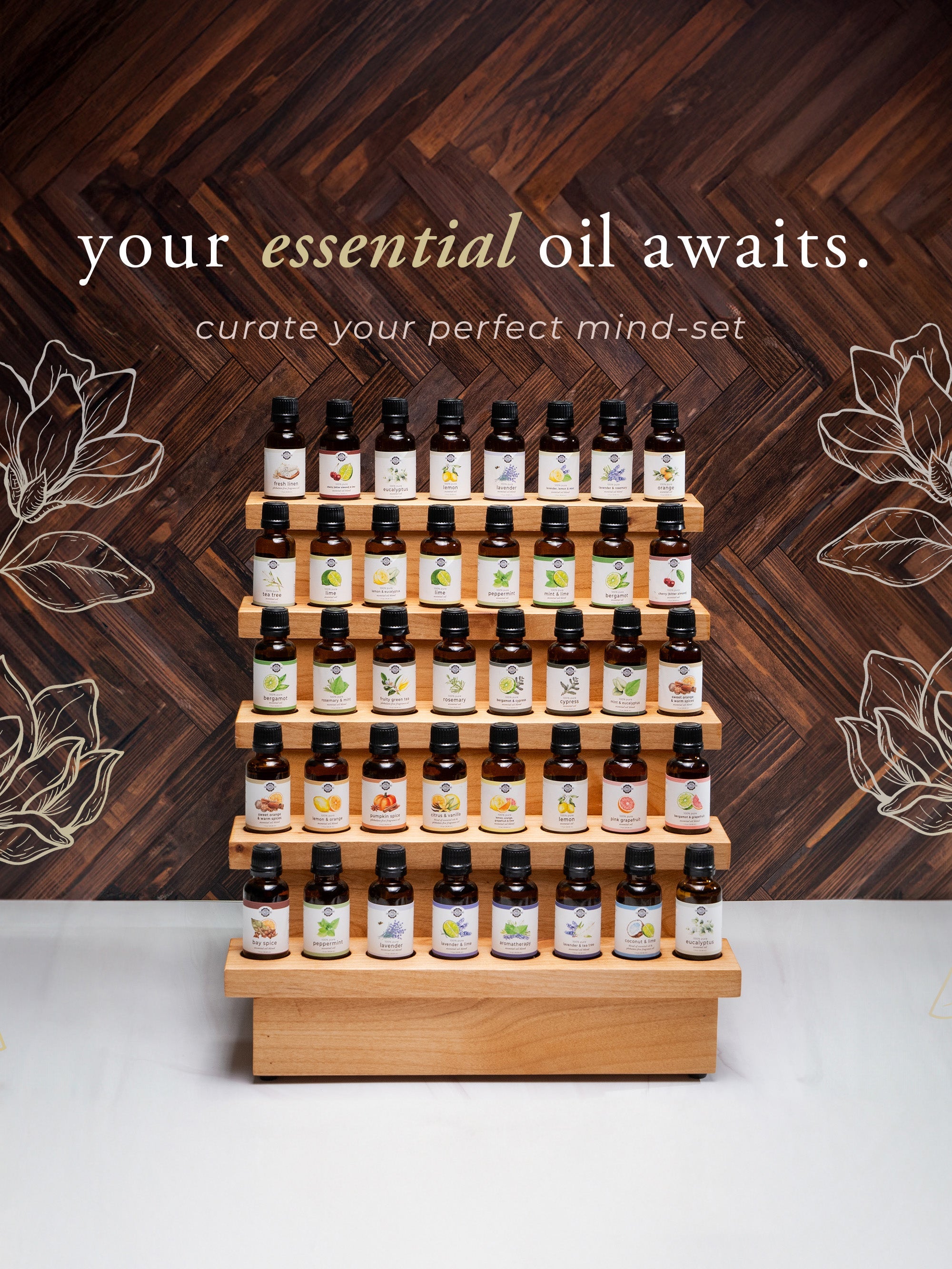 Rosemary, Mint & Tea Tree Essential Oil Blend