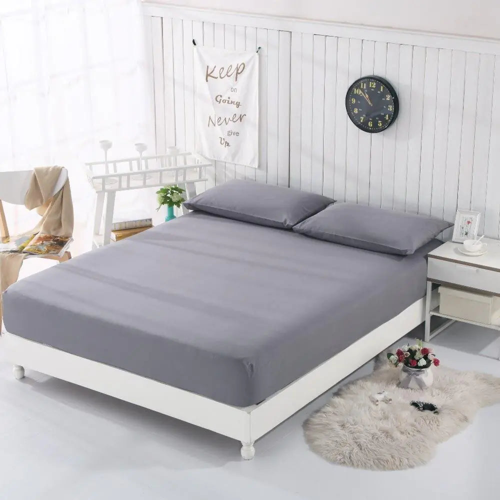 Grounding Bed Sheet Set: Gray