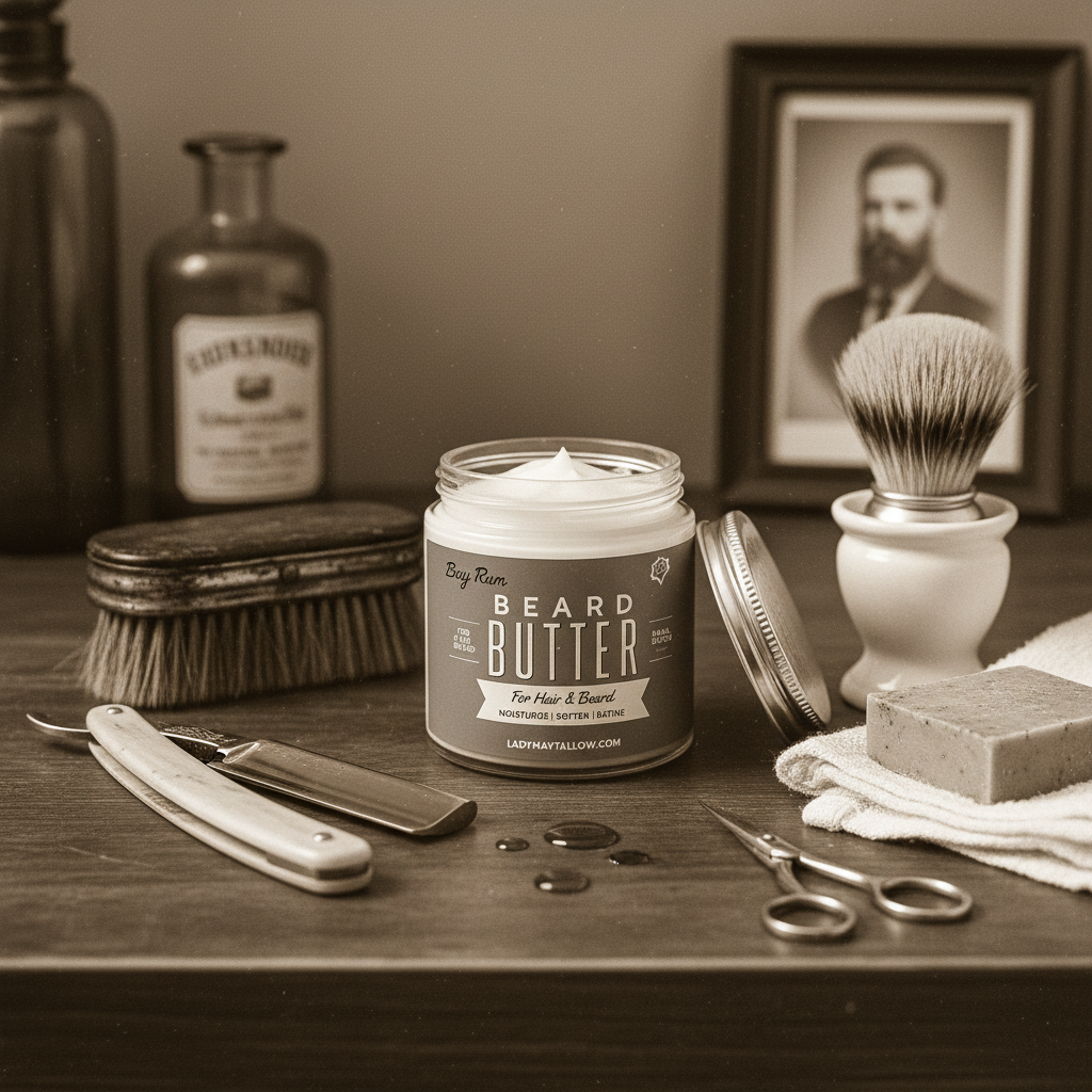 Tallow Man Bay Rum Beard + Body Butter