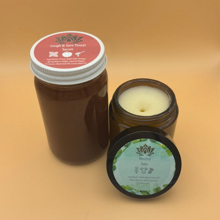 Winter Support Bundle: Throat Serum & Menthol Balm
