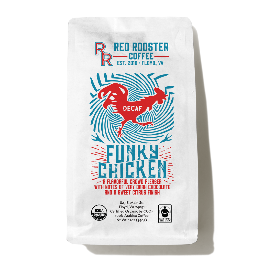 Red Rooster Organic DECAF Funky Chicken