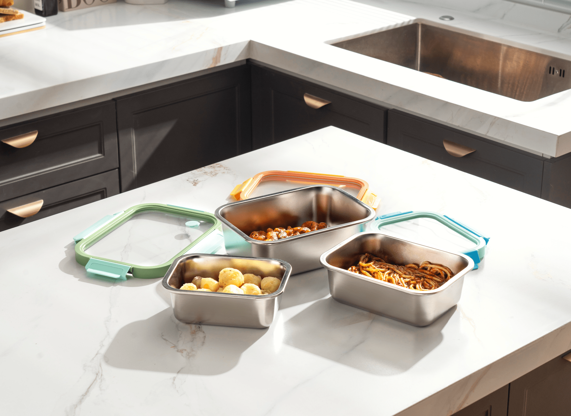 The Stainless Steel Container Set