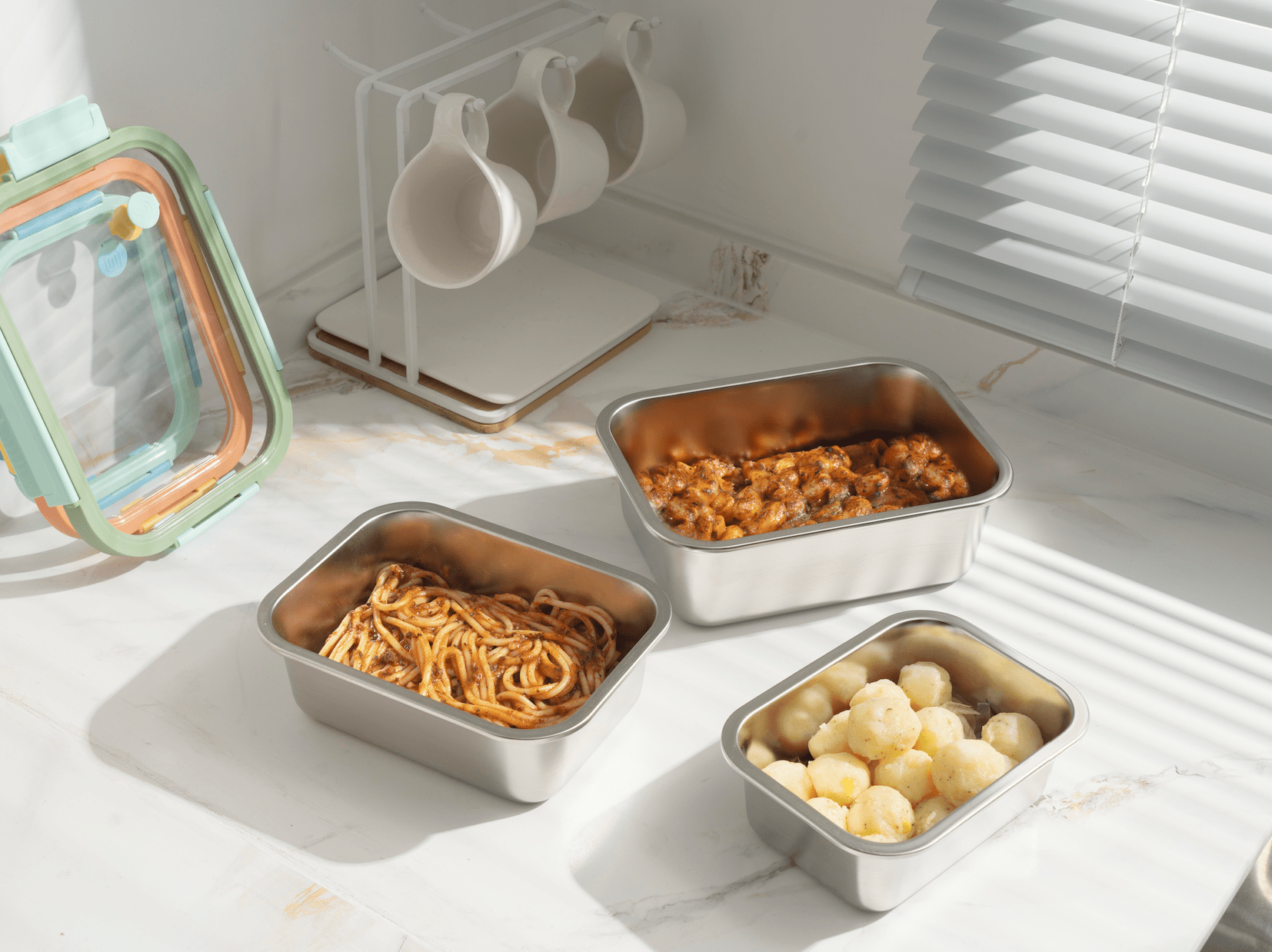 The Stainless Steel Container Set