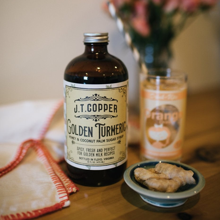 J.T. Copper Golden Turmeric Syrup