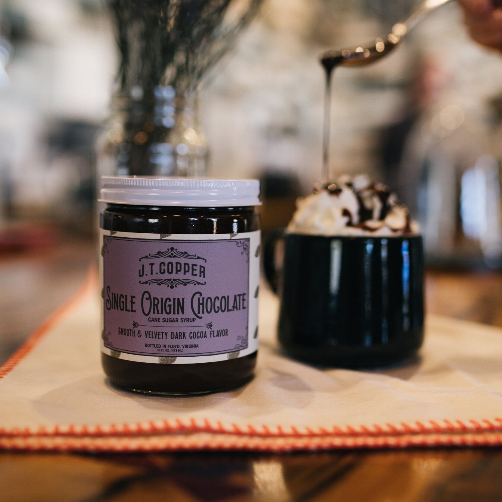 J.T. Copper Single Origin Chocolate Syrup