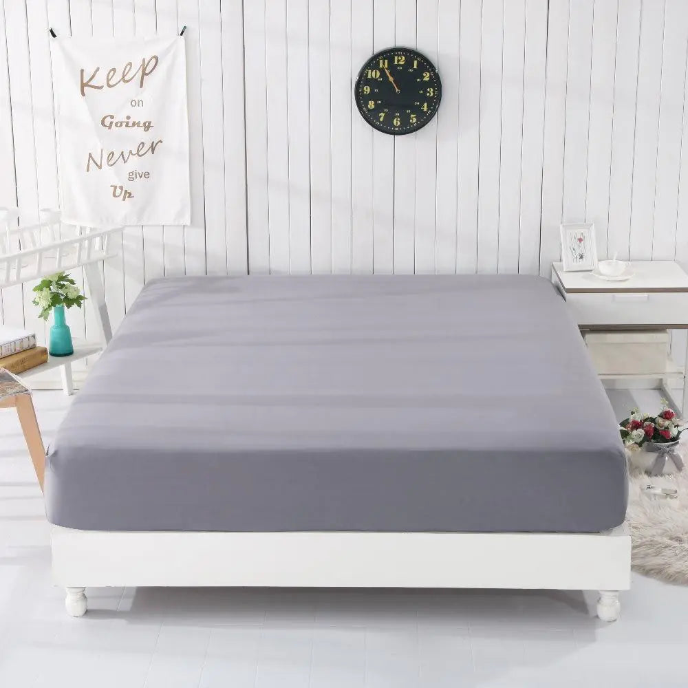 Grounding Bed Sheet Set: Gray