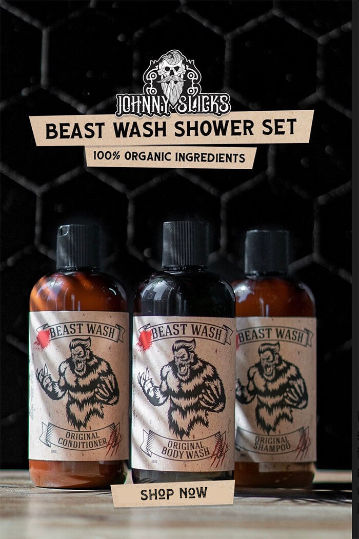 Beast Wash Organic Shower Set
