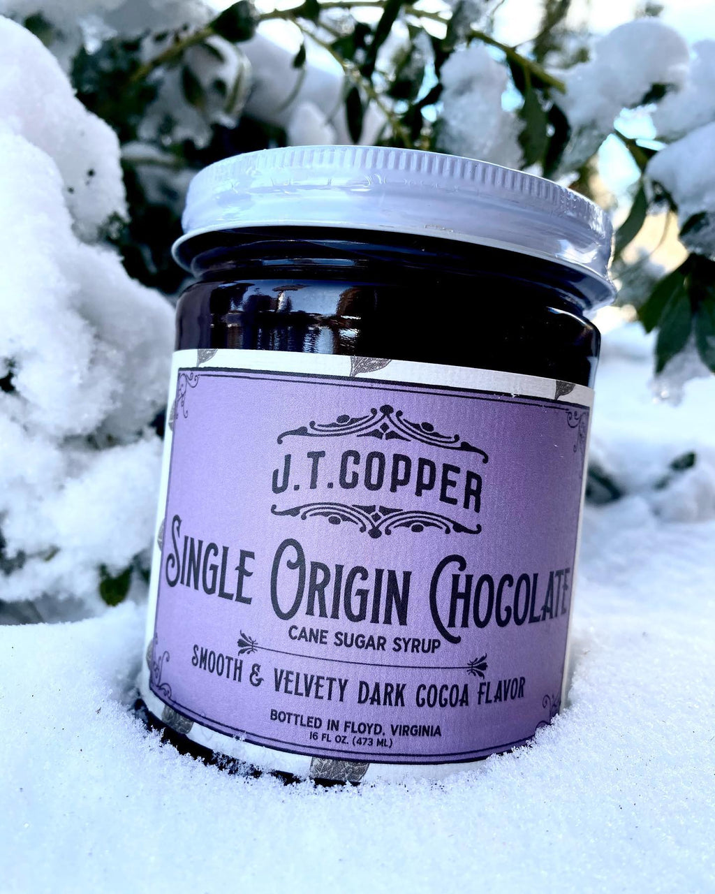 J.T. Copper Single Origin Chocolate Syrup