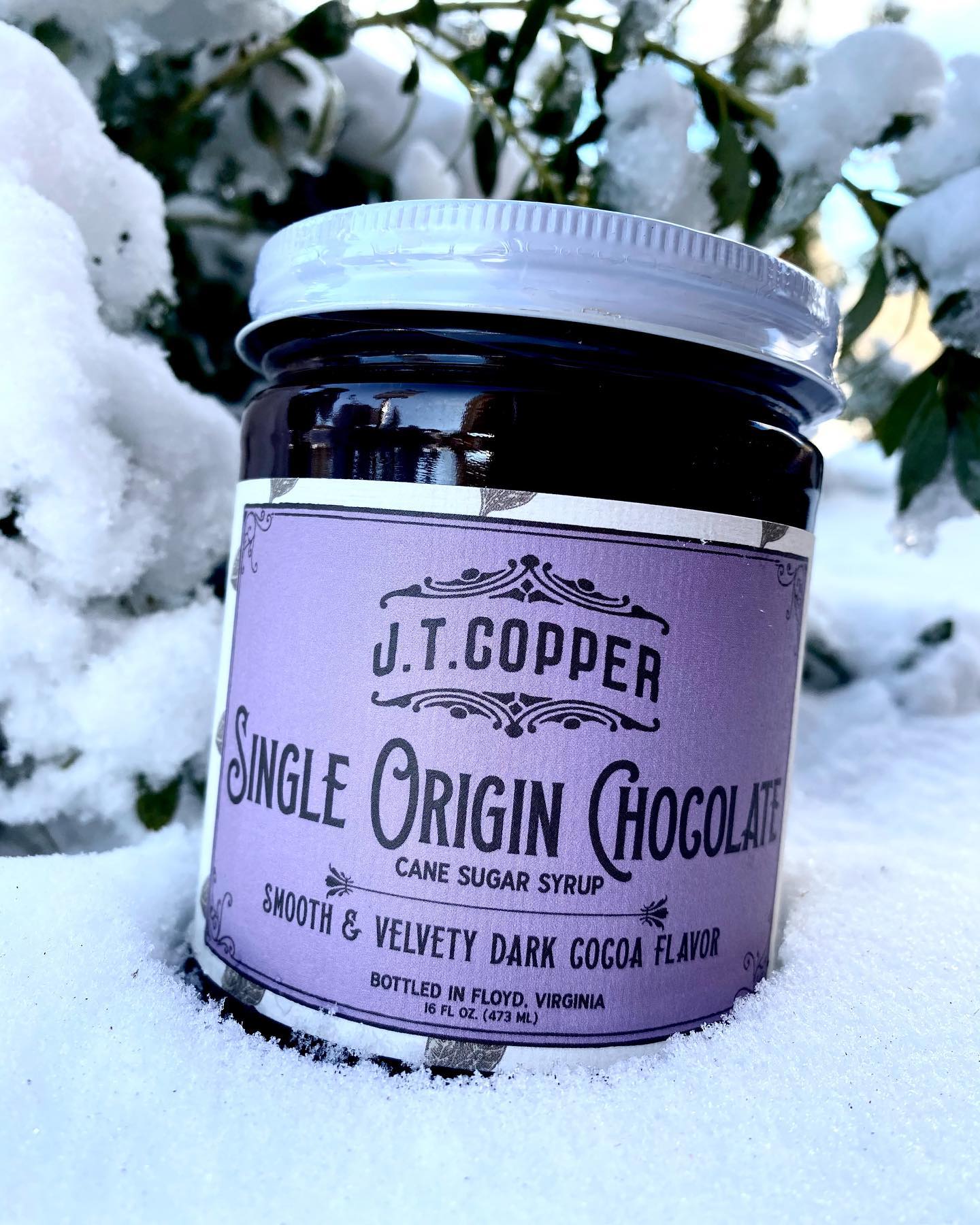J.T. Copper Single Origin Chocolate Syrup