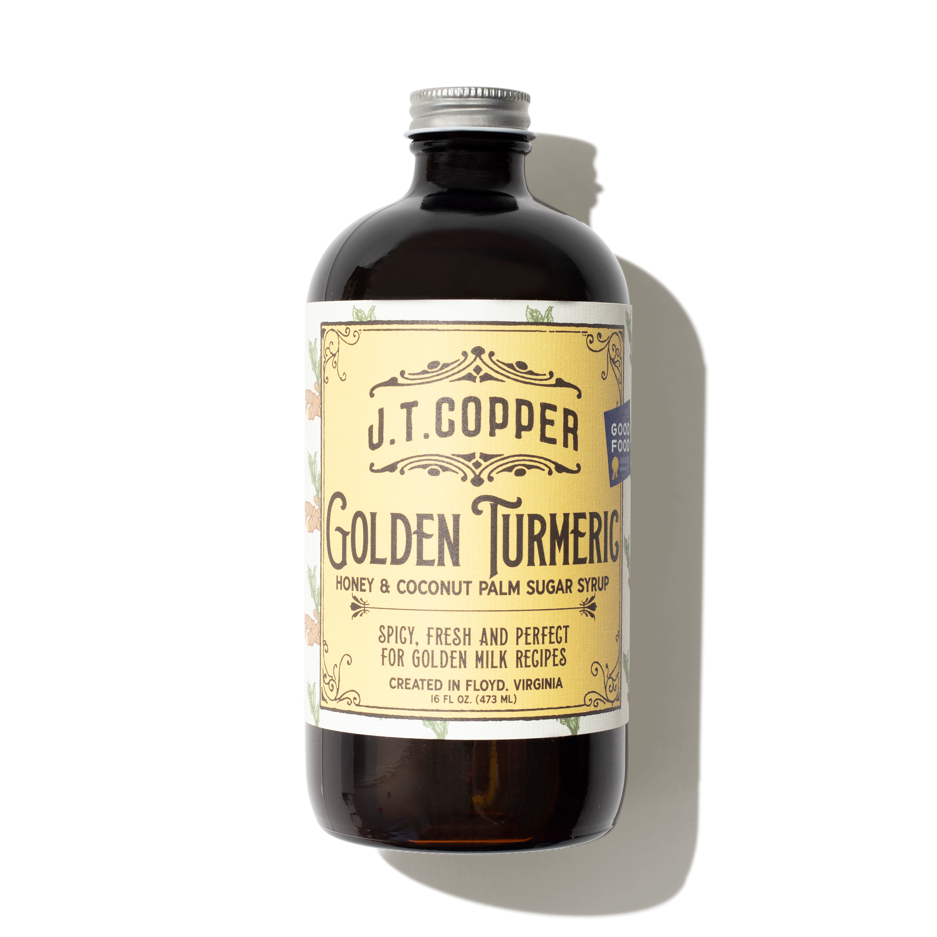 J.T. Copper Golden Turmeric Syrup