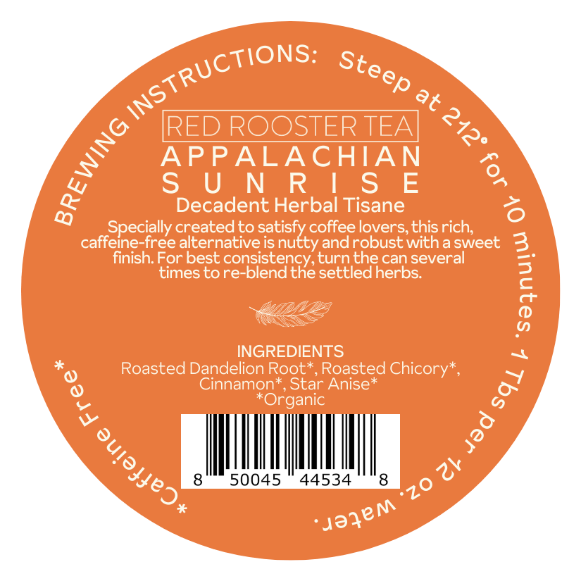 Appalachian Sunrise Organic Herbal Tea