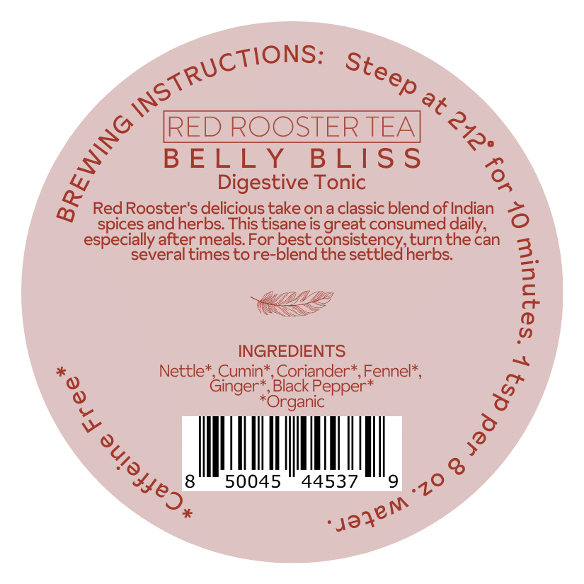 Belly Bliss Digestion Support Organic Herbal Tea