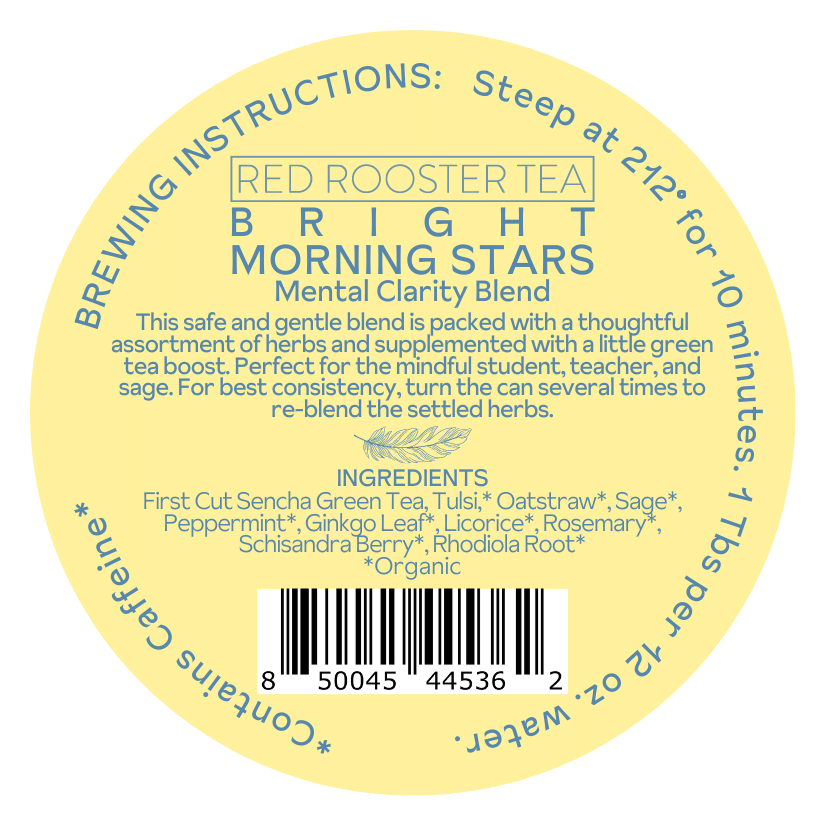 Bright Morning Stars Organic Herbal Tea