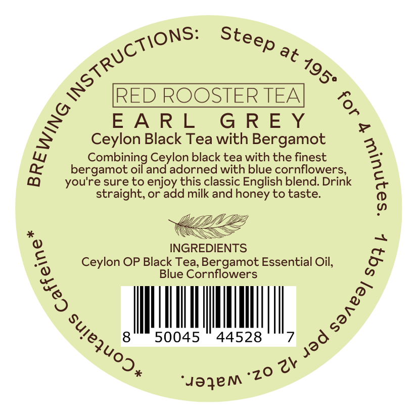 Earl Grey Ceylon Black Tea with Bergamot