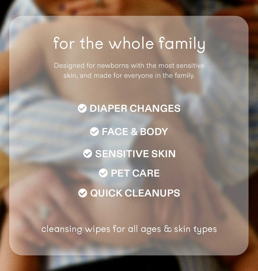 Unbleached 100% Cotton Baby Wipes