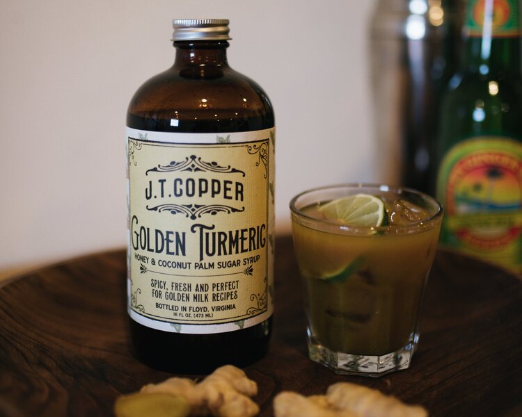 J.T. Copper Golden Turmeric Syrup
